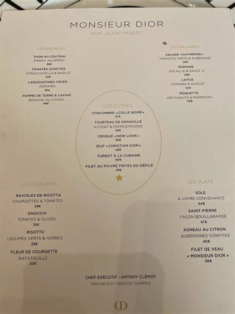 café dior paris reservations|monsieur Dior montaigne menu.